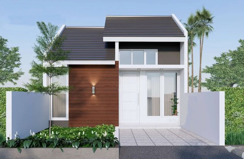 denah rumah minimalis 2 kamar