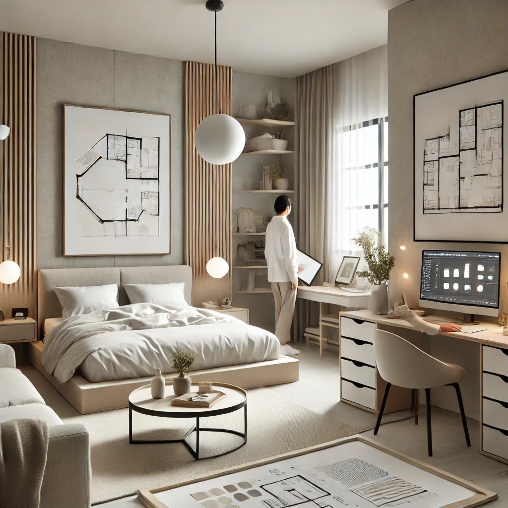 Desain Kamar Tidur Minimalis Modern