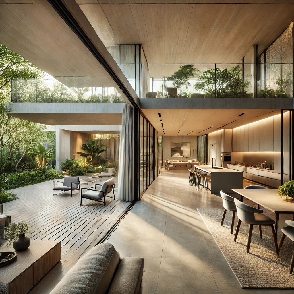Inspirasi Desain Rumah Minimalis Rumah Terbuka Open Space