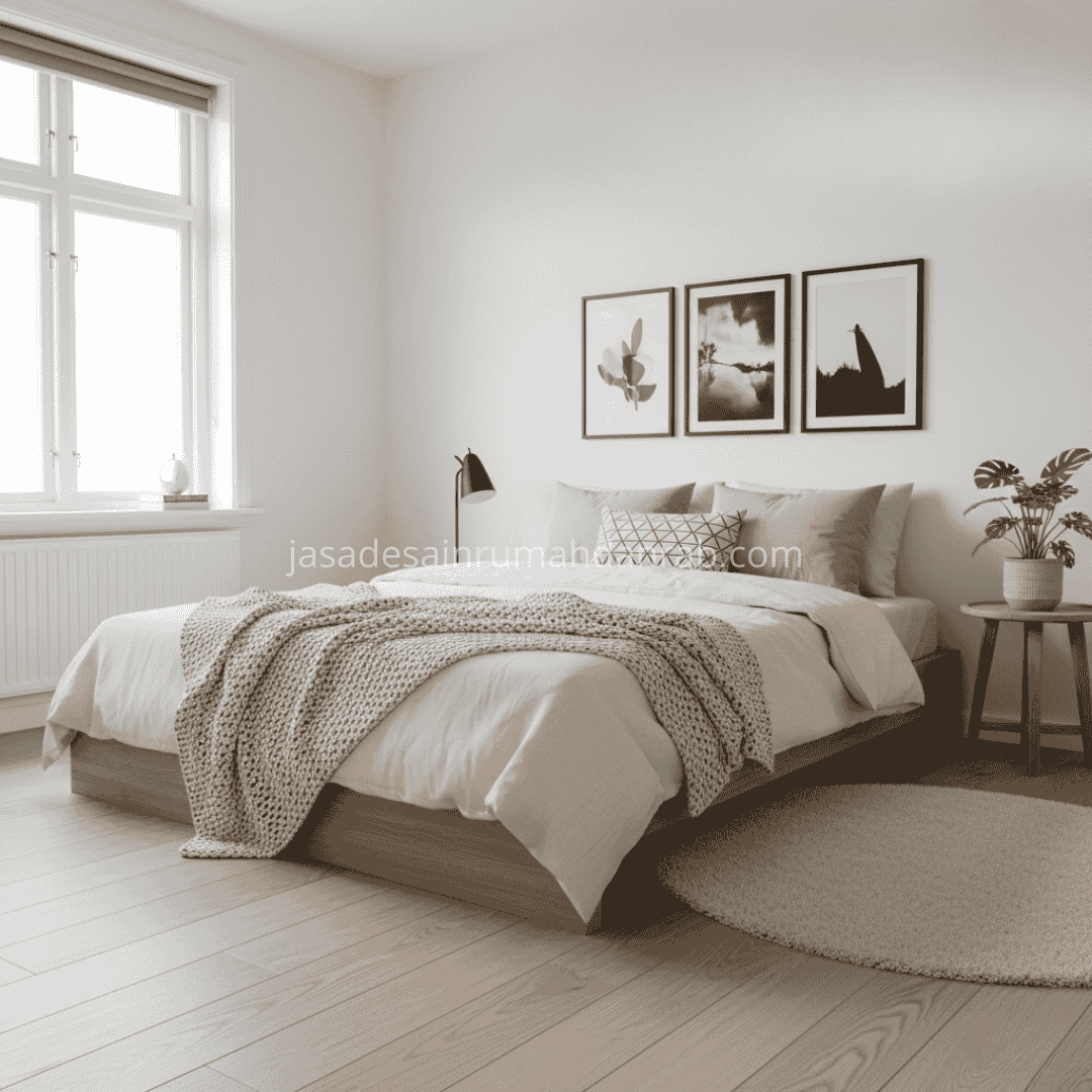 Inspirasi Kamar Tidur Skandinavia yang Nyaman dan Modern