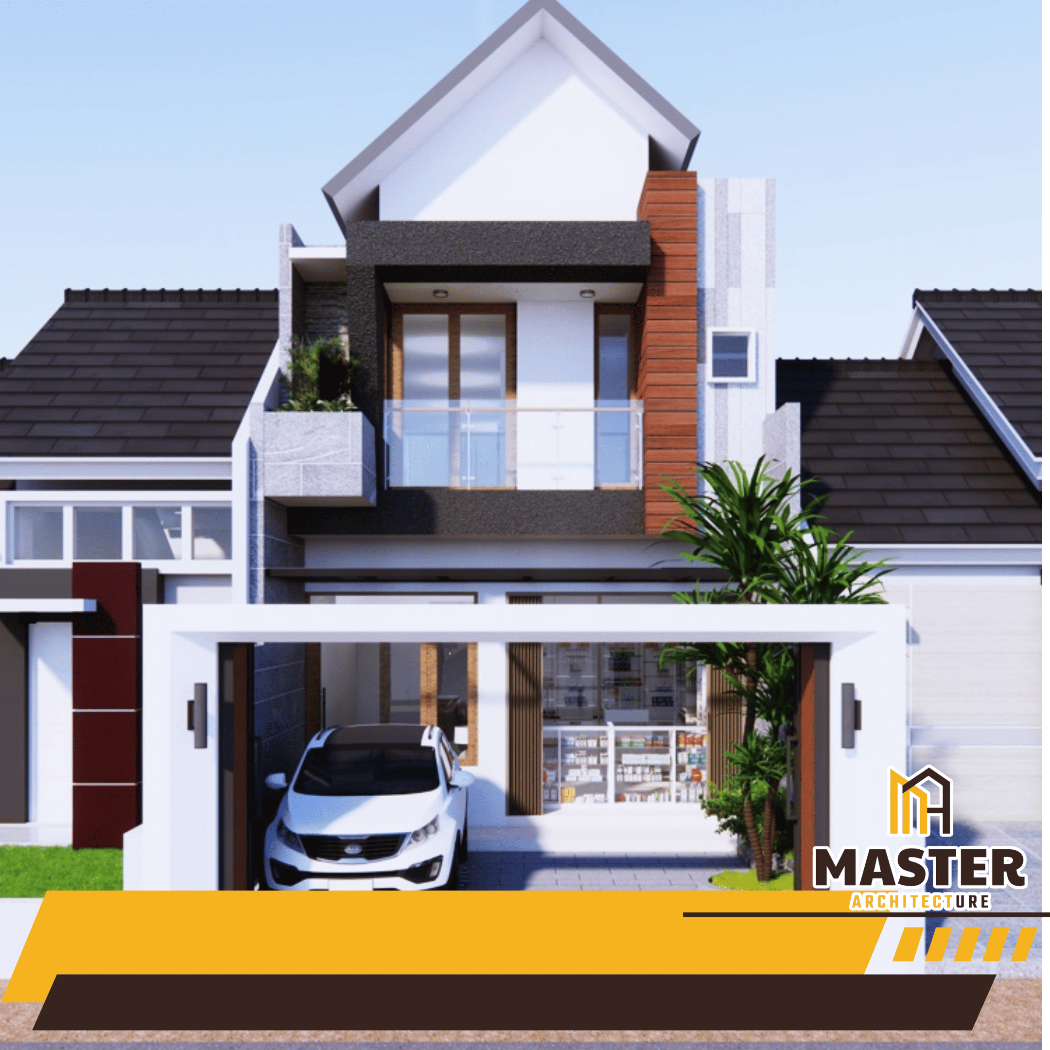 Jasa Desain Rumah Hulu Sungai