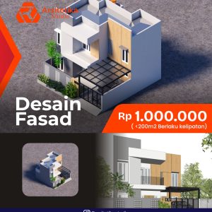 HARGA FASAD ARSITETIKA