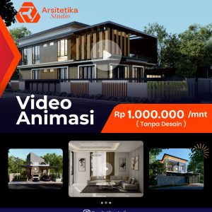 HARGA VIDEO ANIMASI ARSITETIKA