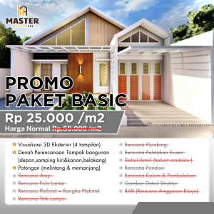 Promo Paket Basic Arsitek