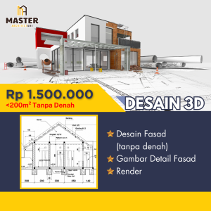 Paket Desain Arsitek 3D