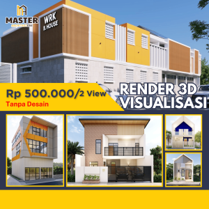Jasa Arsitek Promo Render 3D Visualisasi